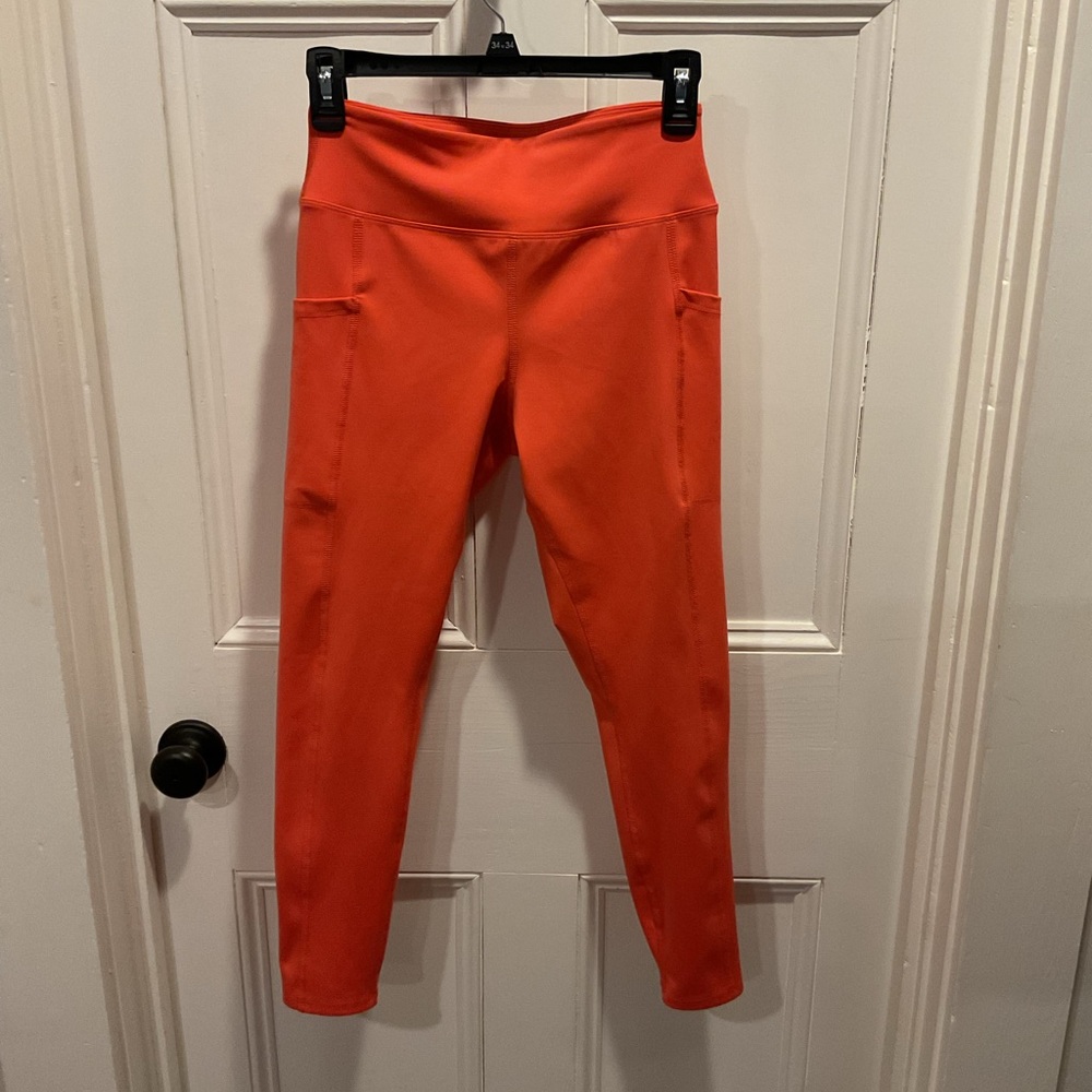 EleVen by Venus Williams Orange Leggings